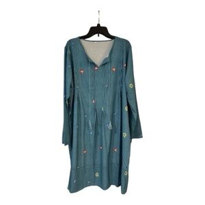 Dress Women's size XXL Teal in color